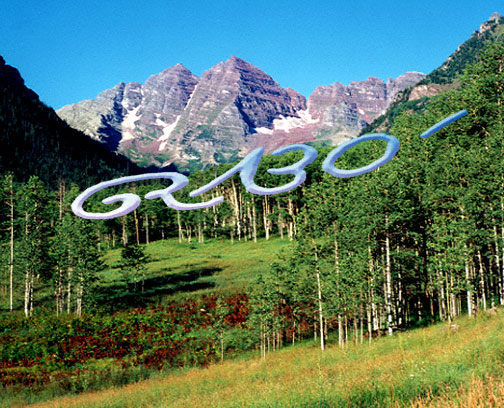 These are the famous Maroon Bells, one of the most famous scenes in all of the Rocky Mountains.  Nestled high in the  Colorado Rockies, they literally take your breath away, any season of the year.  Here the beautiful aspen trees shimmer in the wind, and make a great contrast to the purple mountain majesty in the background, and the snowfields left over from the winter.  Adorn your home with this Scenic Colorado photography from Grabo' and WesternPhotography.com.  By the way, a friend will never forget you for giving a gift like one of my scenic Colorado pictures!  ..... Colorado mountain pictures / Colorado photography / Aspen Colorado Photography / Aspen pictures / Maroon Bells pictures